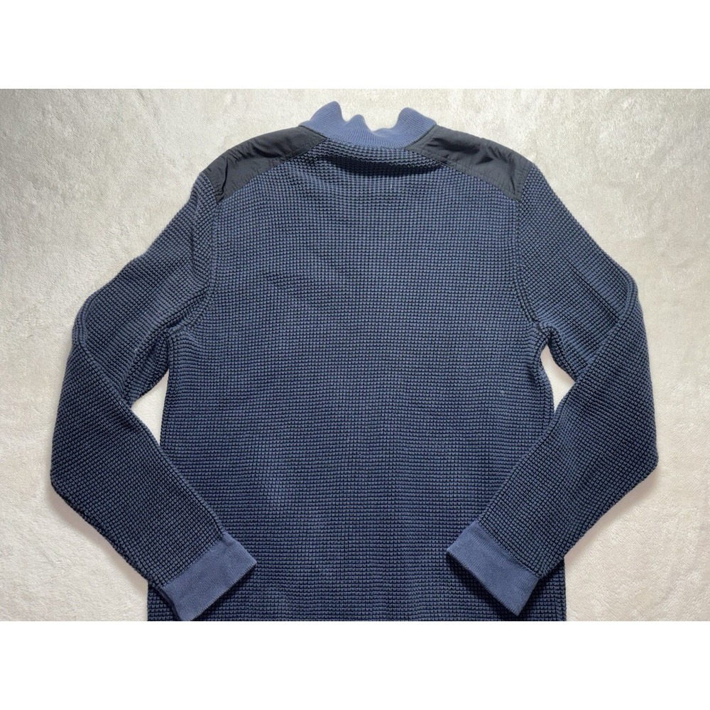Calvin Klein Full Zip Sweater Waffle Texture Size XL - Picture 5 of 7